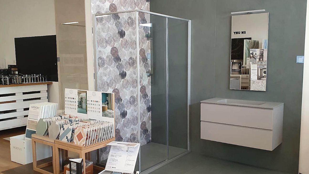 showroom articoli bagno lastre gres porcellanato