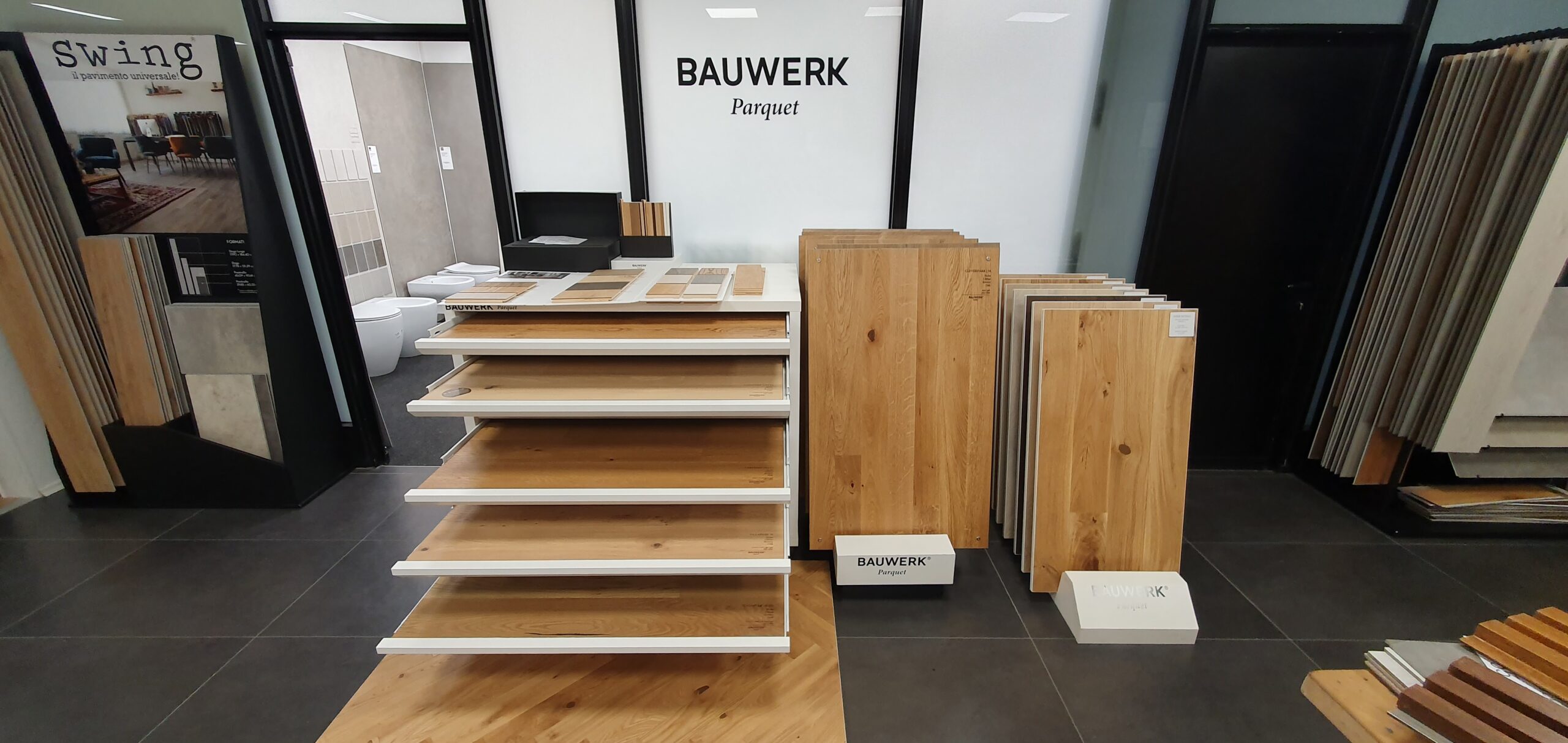 Showroom parquet e pavimenti SPC - Ker Ceramiche Modena