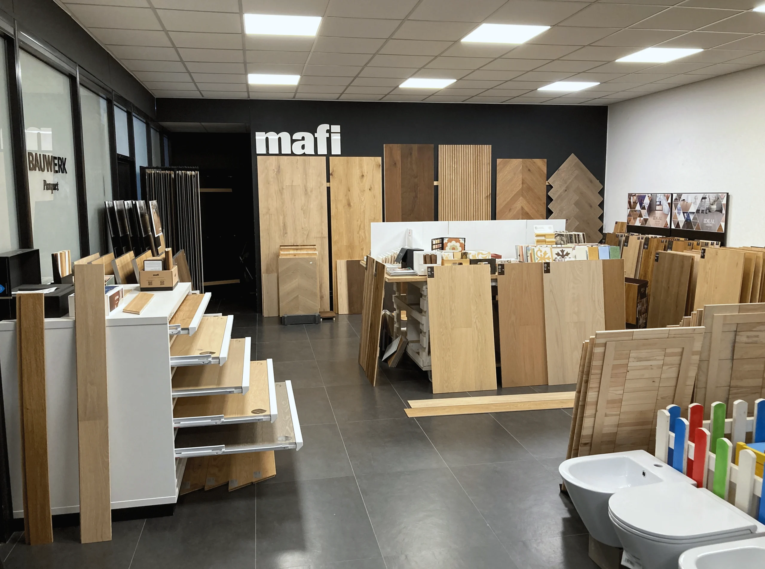 Showroom parquet e pavimenti SPC - Ker Ceramiche Modena
