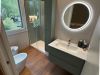 bagno moderno con parquet sanitari porta doccia mobile bagno